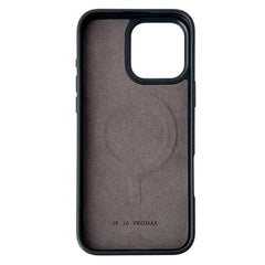 For iPhone 16 Pro Max Magnetic Case 4 Colors NFC DIY Customized Round Screen Smart E-Ink Phone Cover