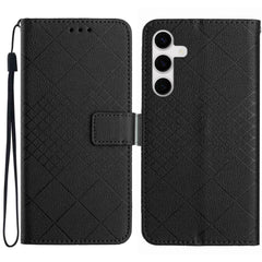 For Samsung Galaxy S25 FE Case Wallet Imprint PU Leather Flip Folio Phone Cover