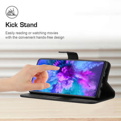 For Samsung Galaxy S25 FE Case Wallet Imprint PU Leather Flip Folio Phone Cover