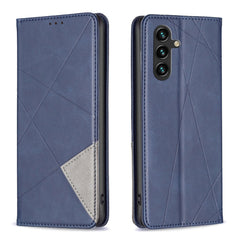 Für Samsung Galaxy S25 FE Hülle Kartenfächer Geometrie Aufdruck Leder Handyhülle 