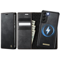 Für Samsung Galaxy S22+ 5G Hülle CASEME C49 Kompatibel mit MagSafe RFID Blocking Abnehmbare Brieftasche Leder Telefonabdeckung 