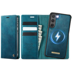 For Samsung Galaxy S23 Case CASEME C49  Compatible with MagSafe RFID Blocking Detachable Wallet Leather Phone Cover
