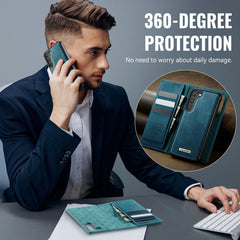 For Samsung Galaxy S23 Case CASEME C49  Compatible with MagSafe RFID Blocking Detachable Wallet Leather Phone Cover