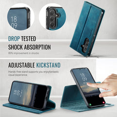 For Samsung Galaxy S23+ Case CASEME C49  Compatible with MagSafe RFID Blocking Detachable Wallet Leather Phone Cover