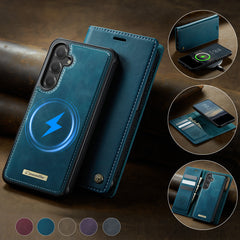 For Samsung Galaxy S23 FE Case CASEME C49  Compatible with MagSafe RFID Blocking Detachable Wallet Leather Phone Cover