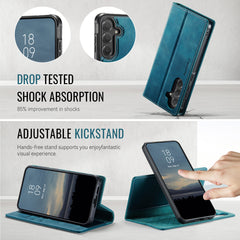 For Samsung Galaxy S23 FE Case CASEME C49  Compatible with MagSafe RFID Blocking Detachable Wallet Leather Phone Cover