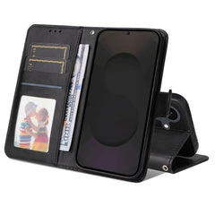 Étui portefeuille à rabat en cuir PU pour Samsung Galaxy S25 FE 