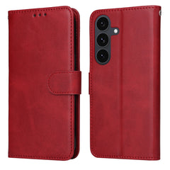 Étui portefeuille à rabat en cuir PU pour Samsung Galaxy S25 FE 