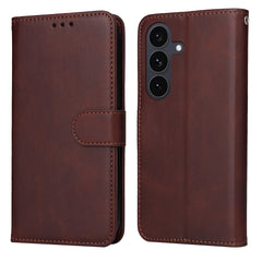 Étui portefeuille à rabat en cuir PU pour Samsung Galaxy S25 FE 