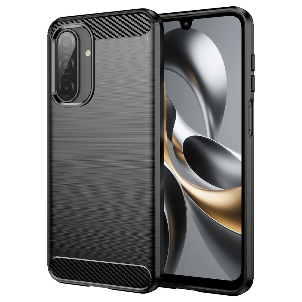 For Samsung Galaxy A17 5G / A17 4G Case Protective Phone Cover Carbon Fiber Texture Brushed - TechGearPal