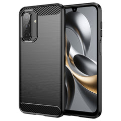 For Samsung Galaxy A17 5G / A26 5G Case Protective Phone Cover Carbon Fiber Texture Brushed