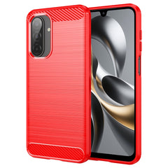 For Samsung Galaxy A17 5G / A26 5G Case Protective Phone Cover Carbon Fiber Texture Brushed