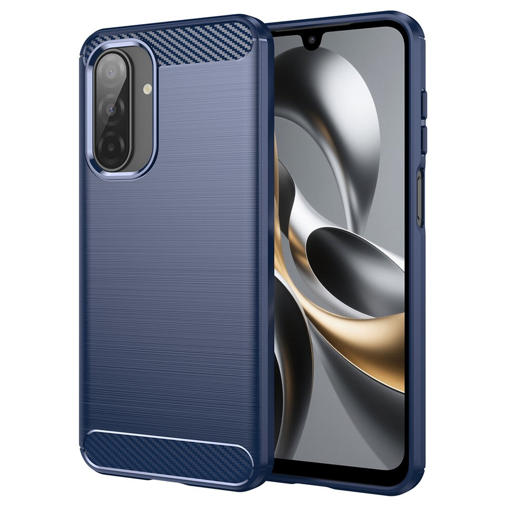 For Samsung Galaxy A17 5G / A26 5G Case Protective Phone Cover Carbon Fiber Texture Brushed
