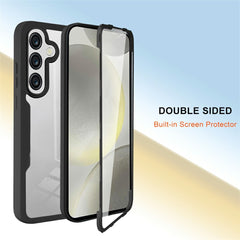 For Samsung Galaxy A36 5G / A56 5G Case Acrylic + TPU Clear Phone Cover with PET Screen Film