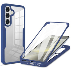 For Samsung Galaxy A36 5G / A56 5G Case Acrylic + TPU Clear Phone Cover with PET Screen Film