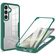 For Samsung Galaxy A36 5G / A56 5G Case Acrylic + TPU Clear Phone Cover with PET Screen Film