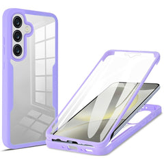 For Samsung Galaxy A36 5G / A56 5G Case Acrylic + TPU Clear Phone Cover with PET Screen Film