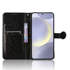 Étui portefeuille en cuir PU avec dragonne pour Samsung Galaxy S25 FE, motif à pois 