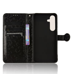 Étui portefeuille en cuir PU avec dragonne pour Samsung Galaxy S25 FE, motif à pois 
