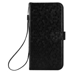 Étui portefeuille en cuir PU avec dragonne pour Samsung Galaxy S25 FE, motif à pois 