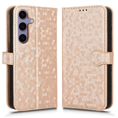 Étui portefeuille en cuir PU avec dragonne pour Samsung Galaxy S25 FE, motif à pois 