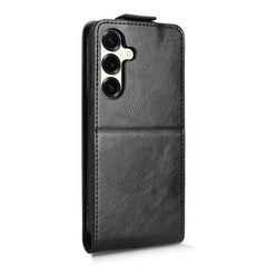 Für Samsung Galaxy S25 FE Stand Case Magnetverschluss Vertikal Flip Leder Telefonabdeckung mit Kartenhalter 