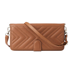 Für Samsung Galaxy S25 FE Hülle mit Schulter-/Handschlaufe Leder Handyhülle Stand Wallet 