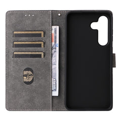 For Samsung Galaxy S25 FE Case Wallet RFID Blocking PU Leather Phone Cover Stand with Strap