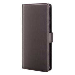 For Samsung Galaxy S23 Ultra Case Genuine Split Leather Phone Cover with Wallet Stand