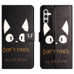 Étui portefeuille en cuir PU pour Samsung Galaxy S25 FE, motif imprimé 
