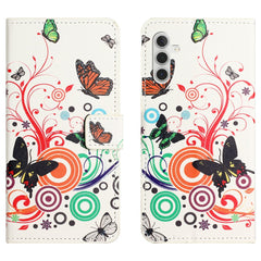 Étui portefeuille en cuir PU pour Samsung Galaxy S25 FE, motif imprimé 