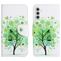 For Samsung Galaxy S25 FE Case Pattern Printing Cross Texture Leather Phone Cover