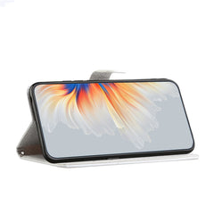 Für Samsung Galaxy S25 FE Hülle Musterdruck PU Leder Brieftasche Telefonabdeckung Kreuztextur 