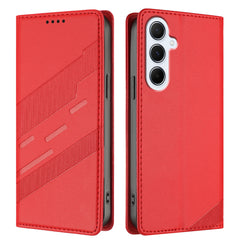For Samsung Galaxy A17 5G / A26 5G Phone Cases Punk Style Imprinted Wallet Stand Leather Cover