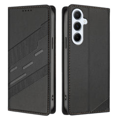 For Samsung Galaxy A17 5G / A26 5G Phone Cases Punk Style Imprinted Wallet Stand Leather Cover
