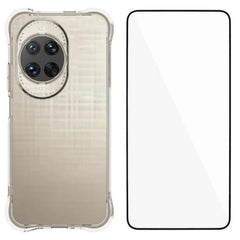 For Huawei nova 14 Ultra 5G Case WANLONFENG WL Series 2.0mm TPU Phone Cover with Tempered Glass Film