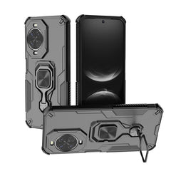Coque arrière Wanlonfeng en polycarbonate et TPU avec béquille et verre trempé pour Huawei Nova 14 5G 