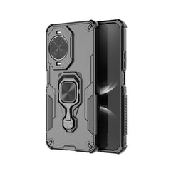 Coque arrière Wanlonfeng en polycarbonate et TPU avec béquille et verre trempé pour Huawei Nova 14 5G 