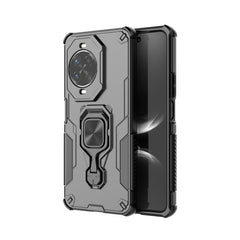For Huawei nova 14 Pro 5G Phone Case WANLONFENG PC TPU Back Cover Kickstand with Tempered Glass