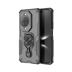 Coque arrière Wanlonfeng en polycarbonate et TPU avec béquille et verre trempé pour Huawei Nova 14 Ultra 5G 