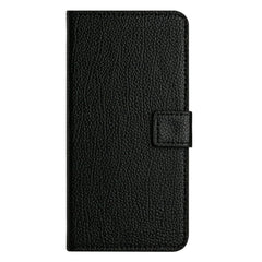 Für Samsung Galaxy S25 FE Hülle PU Leder Brieftasche Handyhülle Litchi Textur, Schwarz 