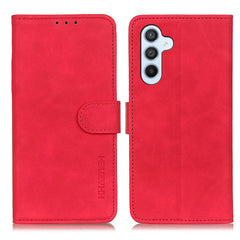 KHAZNEH Für Samsung Galaxy S25 FE Fall PU Leder Retro Textur Telefon Abdeckung 
