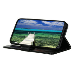 Coque en cuir PU texturé Crazy Horse pour Samsung Galaxy S25 FE 