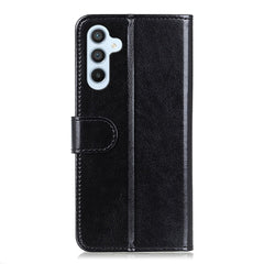 Coque en cuir PU texturé Crazy Horse pour Samsung Galaxy S25 FE 