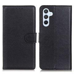 Für Samsung Galaxy S25 FE Brieftasche Fall PU Leder Telefon Abdeckung Litchi Textur 