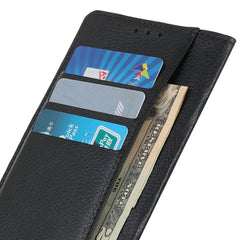 Für Samsung Galaxy S25 FE Brieftasche Fall PU Leder Telefon Abdeckung Litchi Textur 