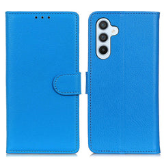 Für Samsung Galaxy S25 FE Brieftasche Fall PU Leder Telefon Abdeckung Litchi Textur 
