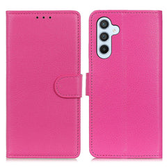 Für Samsung Galaxy S25 FE Brieftasche Fall PU Leder Telefon Abdeckung Litchi Textur 