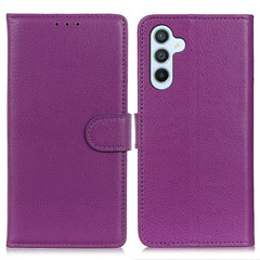 Für Samsung Galaxy S25 FE Brieftasche Fall PU Leder Telefon Abdeckung Litchi Textur 
