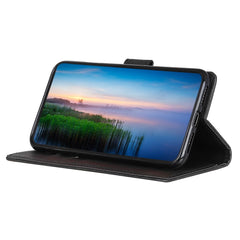 Étui portefeuille en cuir de vachette pour Samsung Galaxy S25 FE 